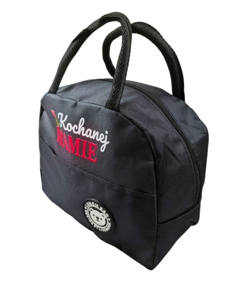 Torba Termiczna na Lunch Kochanej Mamie - Prezent dla Mamy na Dzień Matki Święta Urodziny Lunchbox
