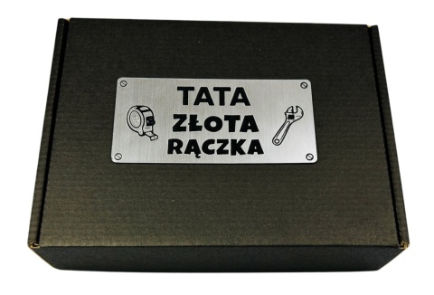 Zestaw dla Taty Opaska Magnetyczna + Miara - Prezent dla Taty na Dzień Ojca Święta Urodziny
