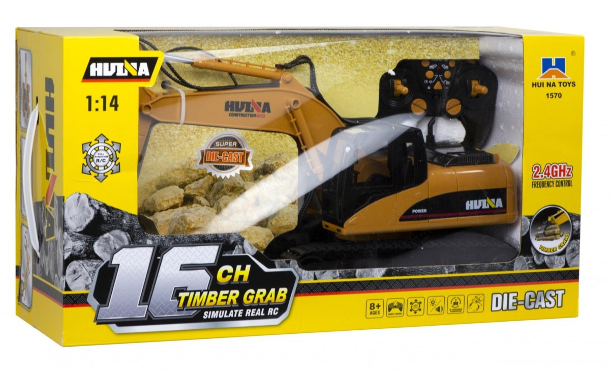 Chwytacz RC H-Toys 1570 gąsiennice 16CH 2.4 1:14 Chwytacz RC H-Toys 1570 gąsiennice 16CH 2.4 1:14