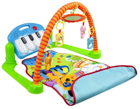 Mata Edukacyjna dla dzieci 3w1 misie + pianinko Mata Edukacyjna dla dzieci 3w1 misie + pianinko