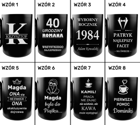 Kubek Metalowy Turystyczny z Karabińczykiem - Prezent dla Wędkarza Miłośnik Żołnierza Gór Kierowcy