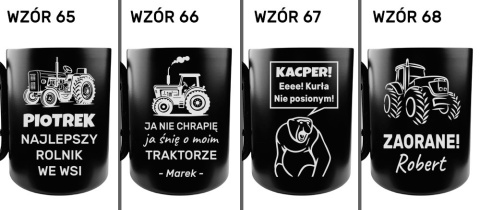 Kubek Metalowy Turystyczny z Karabińczykiem - Prezent dla Wędkarza Miłośnik Żołnierza Gór Kierowcy