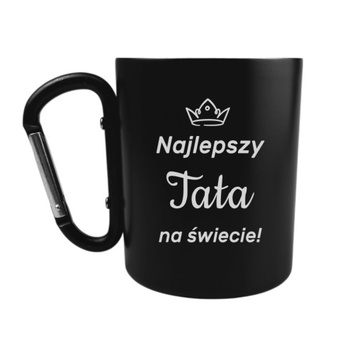 Kubek z Karabińczykiem Najlepszy Tata na Świecie - Prezent dla Taty na Dzień Ojca Święta Urodziny