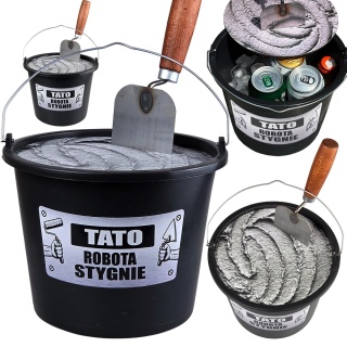 Wiadro na Piwo dla Taty - Śmieszny Prezent dla Taty na Dzień Ojca Urodziny Święta