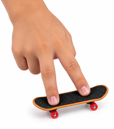 Mini Deskorolka na Palce Fingerboard + Życzenia - Prezent na Dzień Chłopaka do Szkoły Przedszkola Klasy