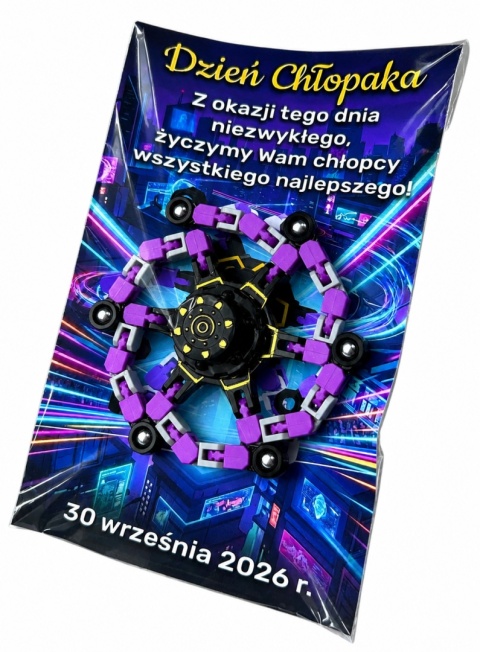 Fidget Spinner Robot do Składania - Prezent na Dzień Chłopaka Szkoła Przedszkole