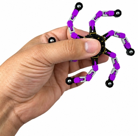 Fidget Spinner Robot do Składania - Prezent na Dzień Chłopaka Szkoła Przedszkole