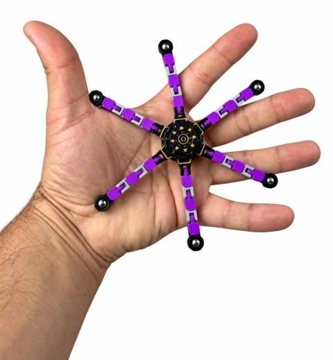 Fidget Spinner Robot do Składania - Prezent na Dzień Chłopaka Szkoła Przedszkole