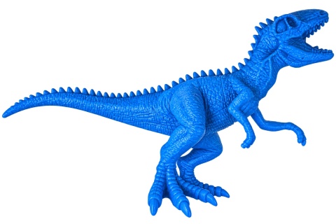 Figurki Dinozaurów 4 szt. + Życzenia - Prezent na Dzień Chłopaka do Przedszkola Szkoły