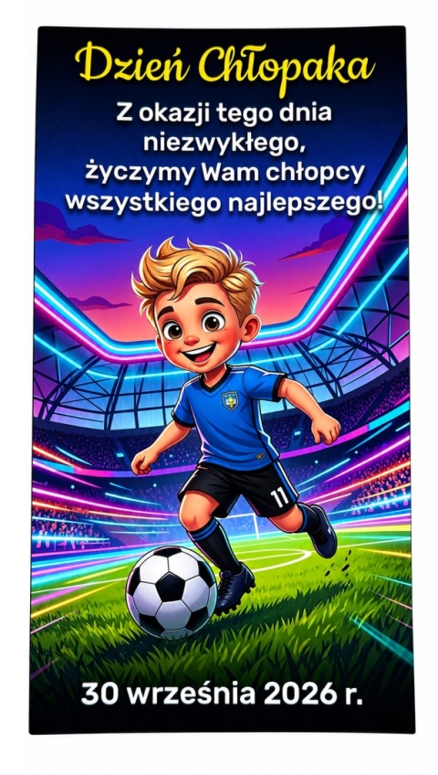Fidget Spinner Piłka + Życzenia - prezent na Dzień Chłopaka szkoła przedszkole