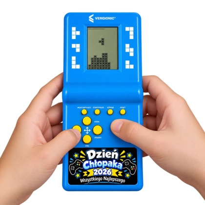 Konsola Retro Gra 9999w1 - Prezent na Dzień Chłopaka Szkoła Przedszkole dla Chłopca 4 5 6 7 8 9 10 lat