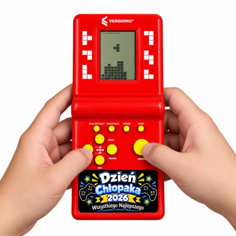 Konsola Retro Gra 9999w1 - Prezent na Dzień Chłopaka Szkoła Przedszkole dla Chłopca 4 5 6 7 8 9 10 lat