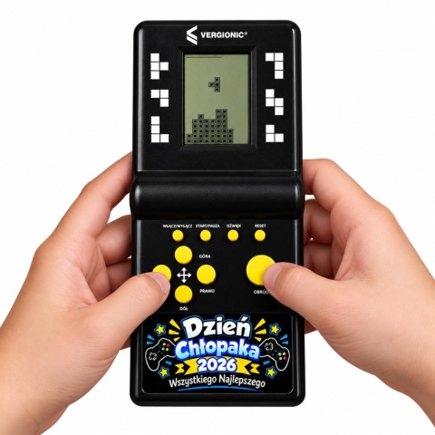 Konsola Retro Gra 9999w1 - Prezent na Dzień Chłopaka Szkoła Przedszkole dla Chłopca 4 5 6 7 8 9 10 lat