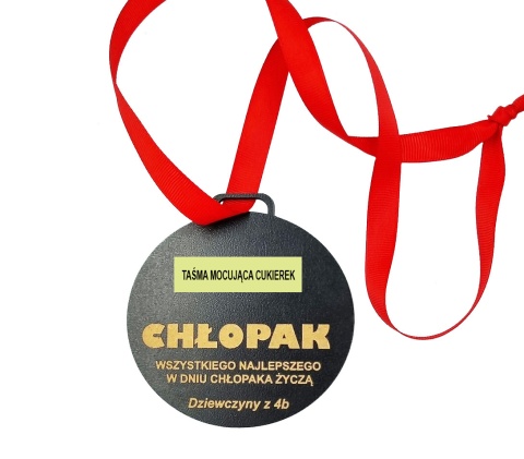 Medal Bajeczny Facet - prezent na Dzień Chłopaka dla Kolegi z Pracy Szkoły