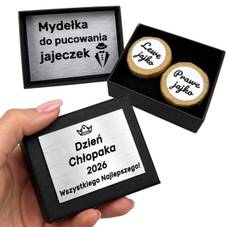Mydełka Do Pucowania Jajeczek - Śmieszny Prezent na Dzień Chłopaka dla Kolegów z Pracy Szkoły Praca Szkoła
