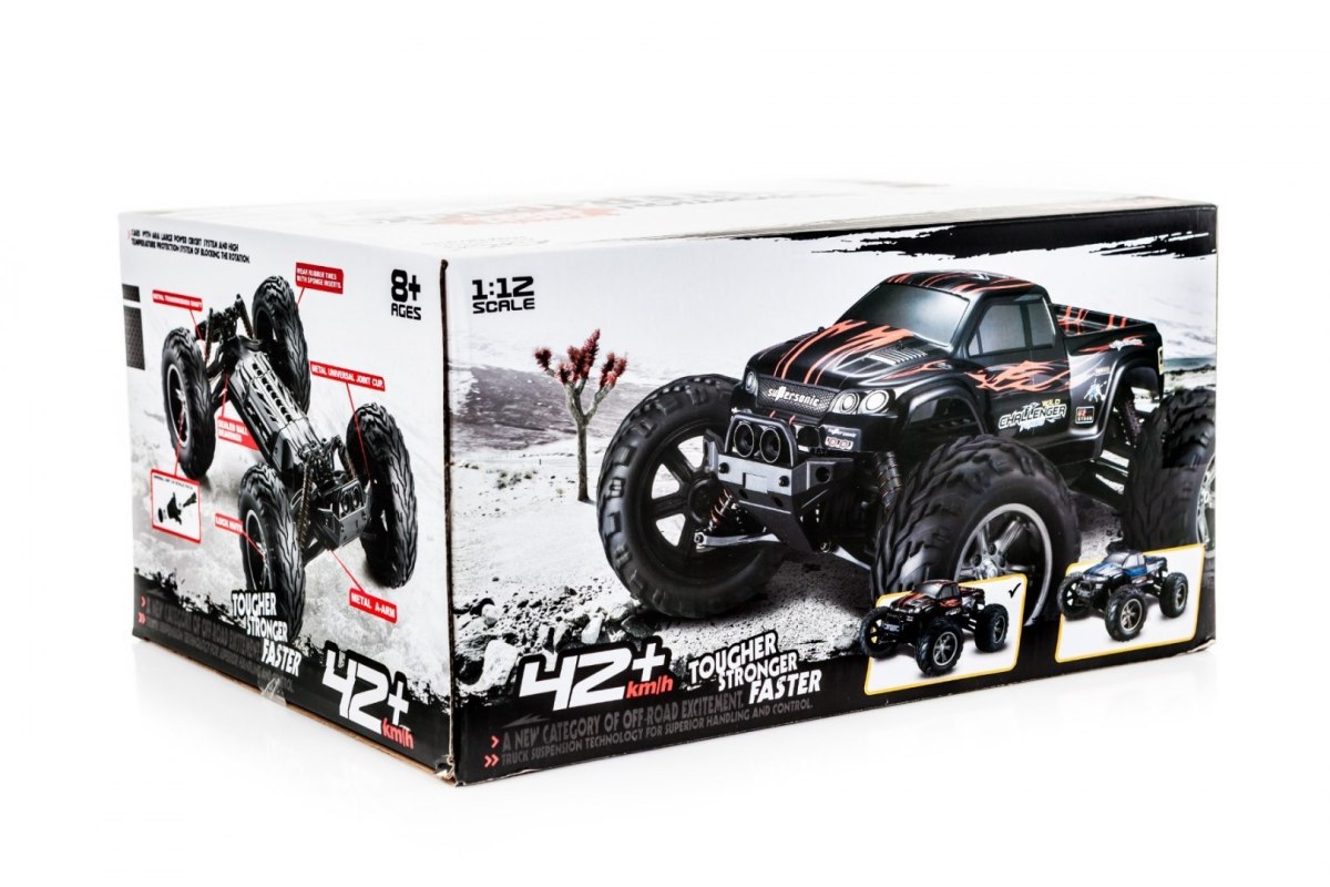Samochód RC MONSTER TRUCK 1:12 2.4GHz 9115 NIEBIES Samochód RC MONSTER TRUCK 1:12 2.4GHz 9115 NIEBIES