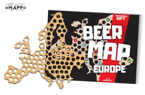 MAPA PIWOSZA Europa na kapsle MAPA PIWOSZA Europa na kapsle