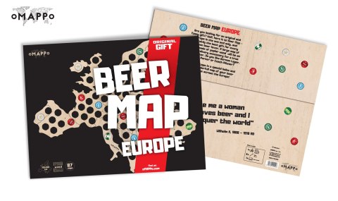 MAPA PIWOSZA Europa na kapsle MAPA PIWOSZA Europa na kapsle
