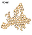 MAPA PIWOSZA Europa na kapsle