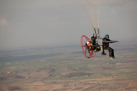 Lot motoparalotnią Lot motoparalotnią