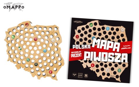 MAPA PIWOSZA Polska na kapsle MAPA PIWOSZA Polska na kapsle