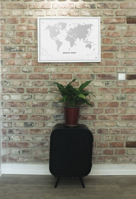 Mapa Zdrapka Świata LOFT WHITE Mapa Zdrapka Świata LOFT WHITE
