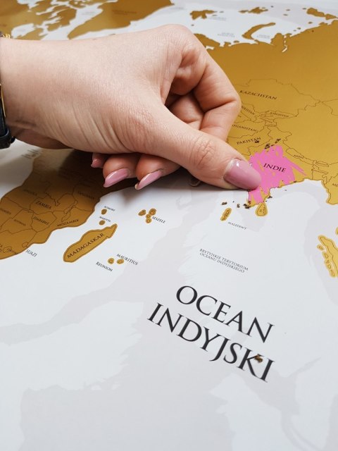 Mapa Zdrapka Świata PREMIUM GOLD Mapa Zdrapka Świata PREMIUM GOLD