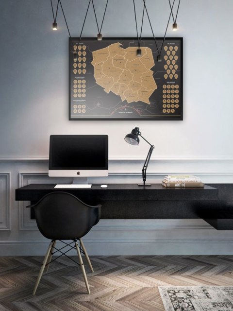 Mapa zdrapka Polska Mapa zdrapka Polska