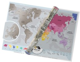 Mapa zdrapka Świata PREMIUM