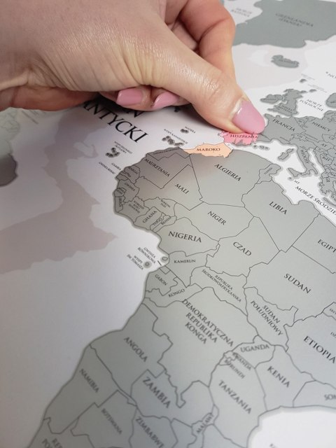 Mapa zdrapka Świata PREMIUM Mapa zdrapka Świata PREMIUM