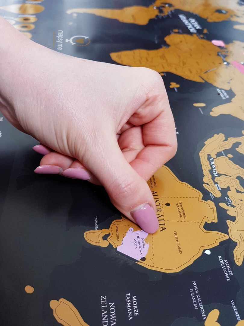 Mapa zdrapka Świata VIP Mapa zdrapka Świata VIP