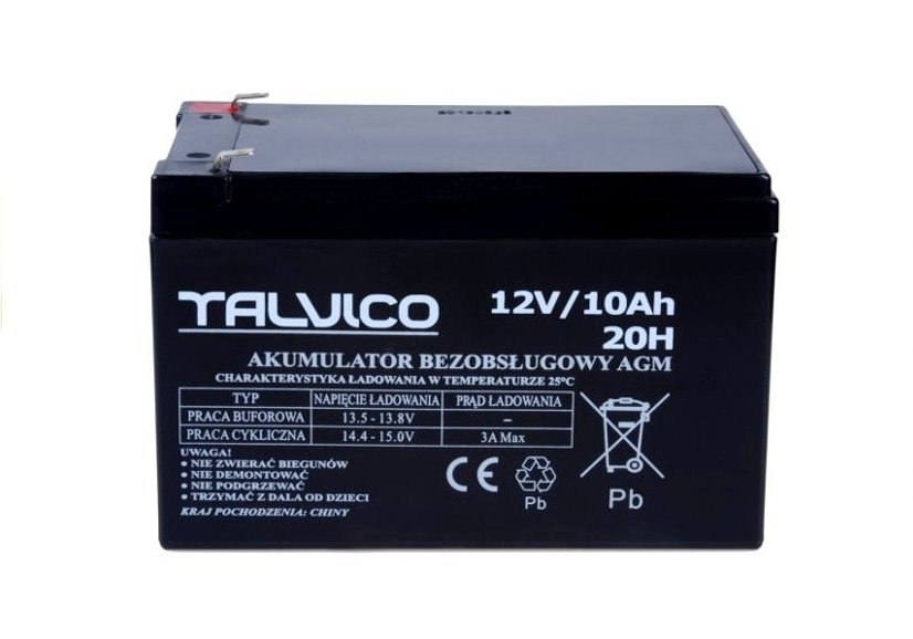 Akumulator Żelowy do Auta na Akumulator 12V10Ah Akumulator Żelowy do Auta na Akumulator 12V10Ah