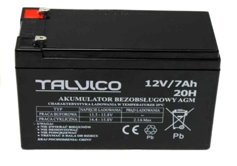 Akumulator żelowy do Auta na Akumulator 12V 7AH Akumulator żelowy do Auta na Akumulator 12V 7AH