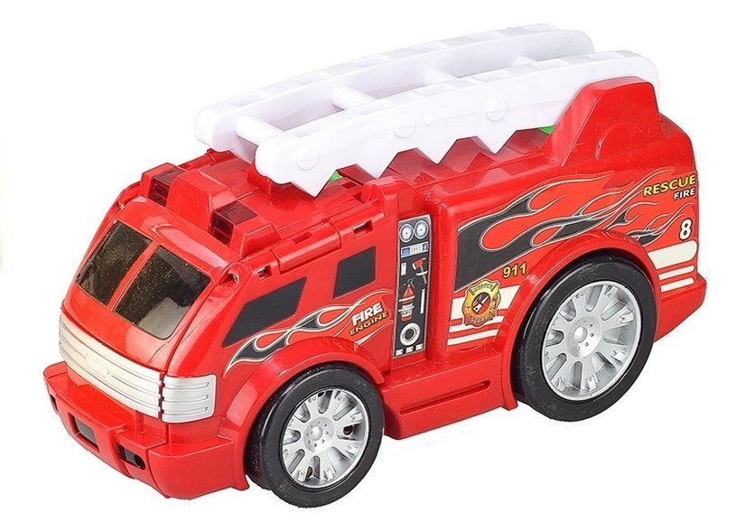 Auto Straż Transformacja Smok 2w1 Wóz Strażacki Auto Straż Transformacja Smok 2w1 Wóz Strażacki
