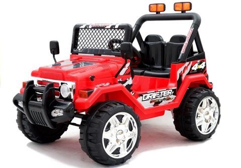 Auto na Akumulator Raptor 2x45 dwuosobowy Czerwony Auto na Akumulator Raptor 2x45 dwuosobowy Czerwony