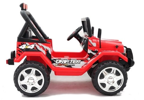 Auto na Akumulator Raptor 2x45 dwuosobowy Czerwony Auto na Akumulator Raptor 2x45 dwuosobowy Czerwony