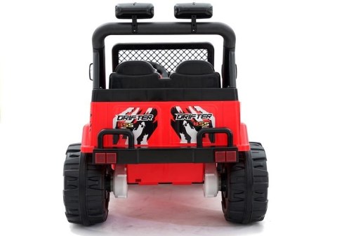 Auto na Akumulator Raptor 2x45 dwuosobowy Czerwony Auto na Akumulator Raptor 2x45 dwuosobowy Czerwony
