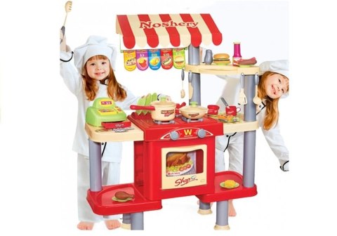 Duża Kuchnia 92 cm x 69 cm Fast Food + Akcesoria Duża Kuchnia 92 cm x 69 cm Fast Food + Akcesoria