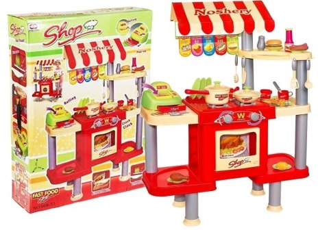 Duża Kuchnia 92 cm x 69 cm Fast Food + Akcesoria Duża Kuchnia 92 cm x 69 cm Fast Food + Akcesoria