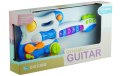 Interaktywna Gitara Pianinko Gra Świeci Niebieska Interaktywna Gitara Pianinko Gra Świeci Niebieska