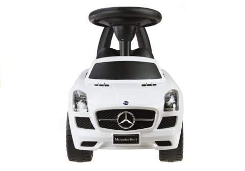 Jeździk Mercedes-Benz z Kierownicą Biały Jeździk Mercedes-Benz z Kierownicą Biały