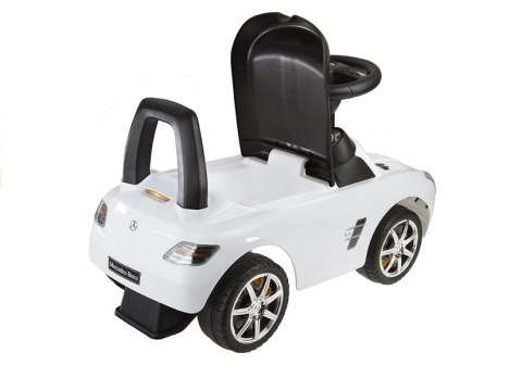 Jeździk Mercedes-Benz z Kierownicą Biały Jeździk Mercedes-Benz z Kierownicą Biały