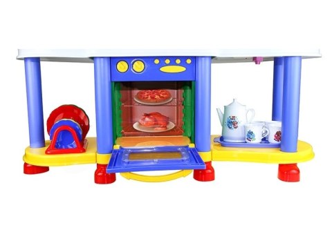 Kuchnia Na Baterie Funny Zhibo + Kran Toster Zegar Kuchnia Na Baterie Funny Zhibo + Kran Toster Zegar