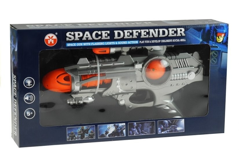 Pistolet Space Defender Światło Dźwięk 2 Modele Pistolet Space Defender Światło Dźwięk 2 Modele