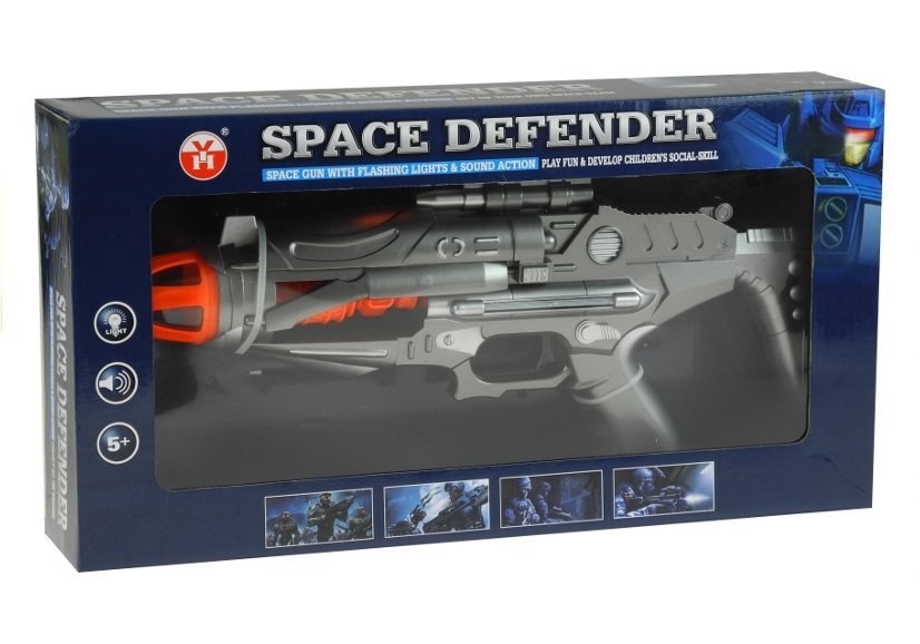 Pistolet Space Defender Światło Dźwięk 2 Modele Pistolet Space Defender Światło Dźwięk 2 Modele