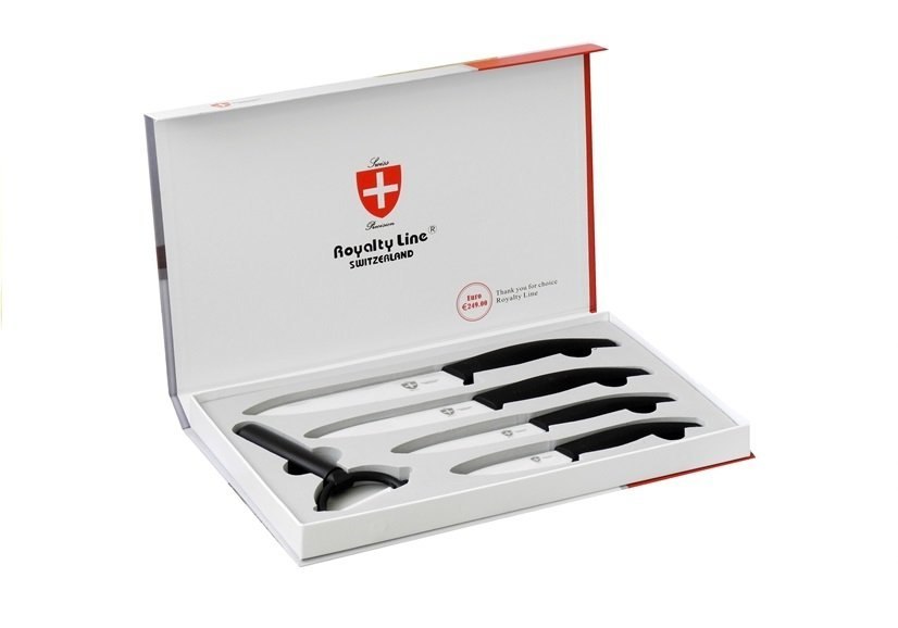 Zestaw Noży Ceramicznych RL-C4 BLACK Zestaw Noży Ceramicznych RL-C4 BLACK