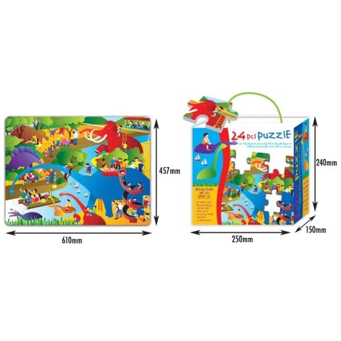 Piankowe Puzzle - Dinozaury Piankowe Puzzle - Dinozaury