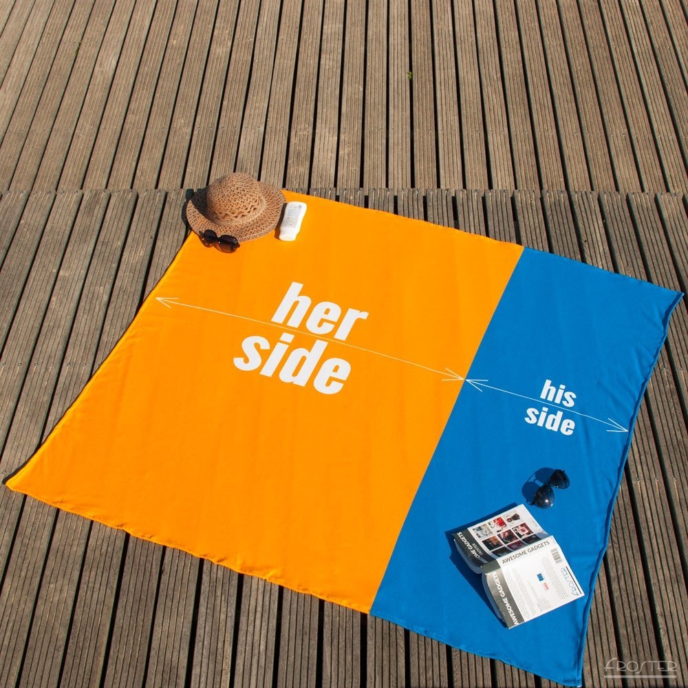 Ręcznik dla Pary - Her Side His Side
