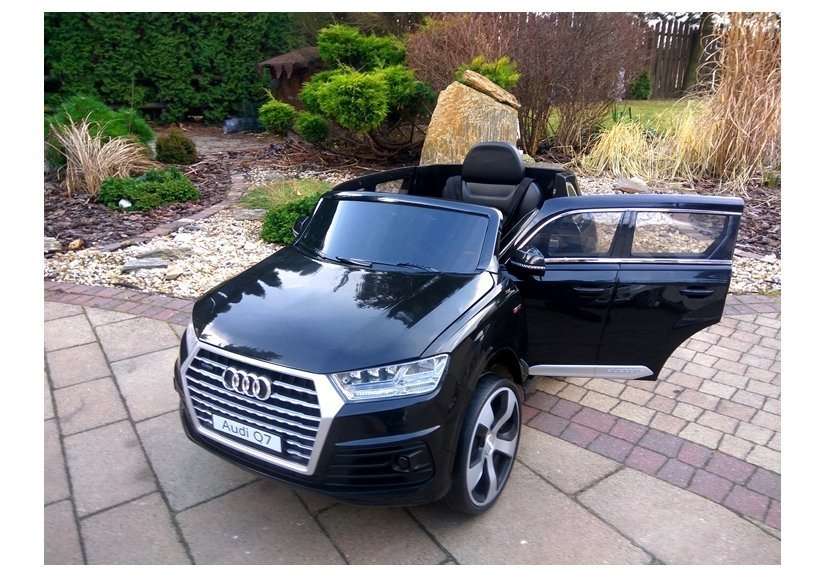 Auto Na Akumulator Audi Q7 Standard Czarne Auto Na Akumulator Audi Q7 Standard Czarne