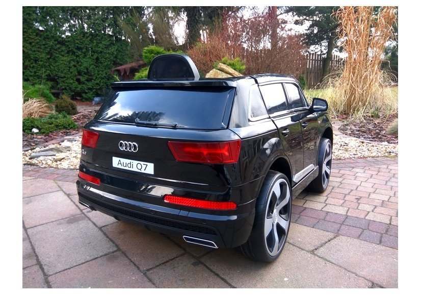 Auto Na Akumulator Audi Q7 Standard Czarne Auto Na Akumulator Audi Q7 Standard Czarne